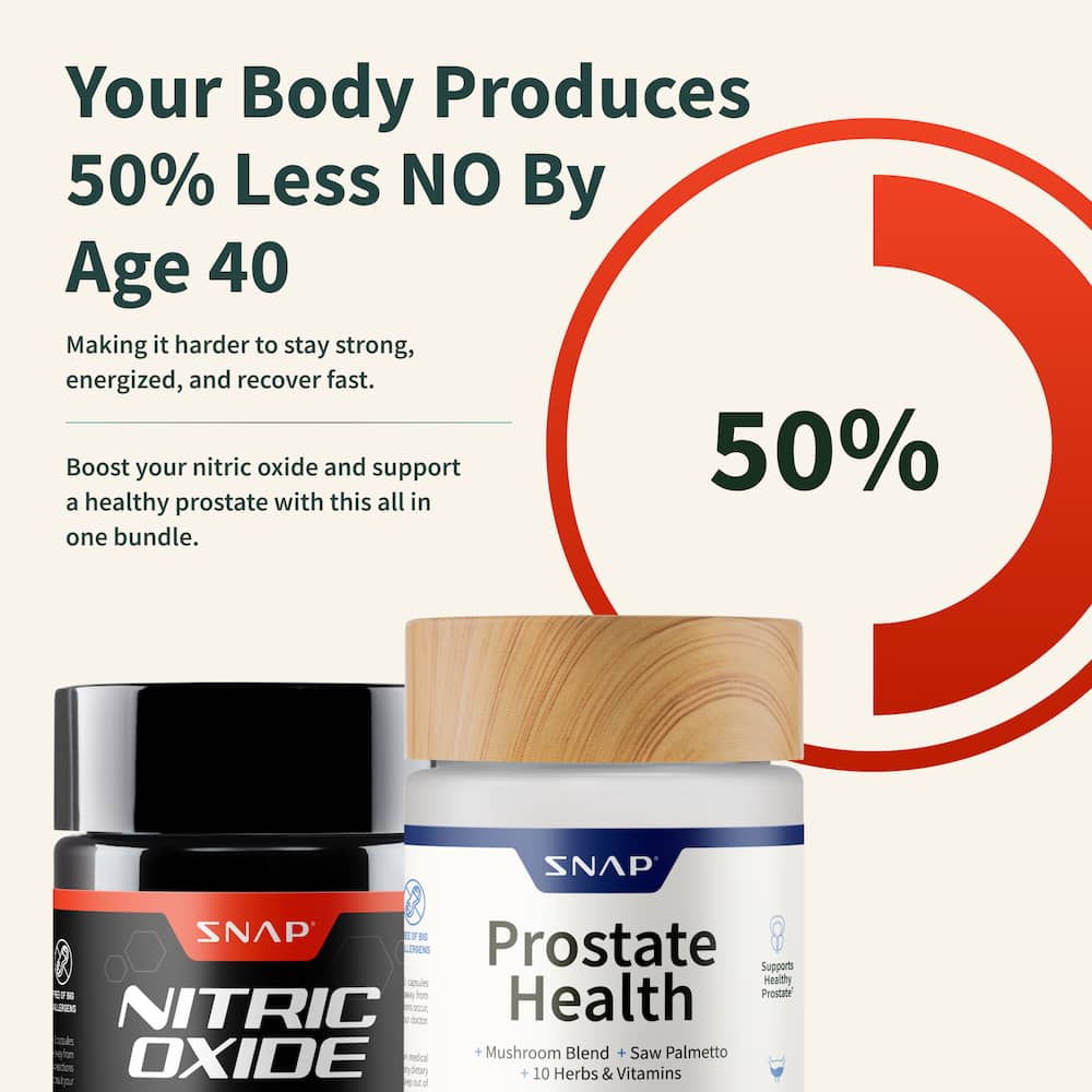 Snap Prostate Health + Snap Nitric Oxide Combo