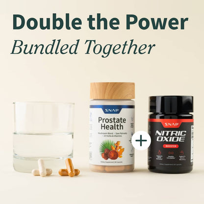 Snap Prostate Health + Snap Nitric Oxide Combo