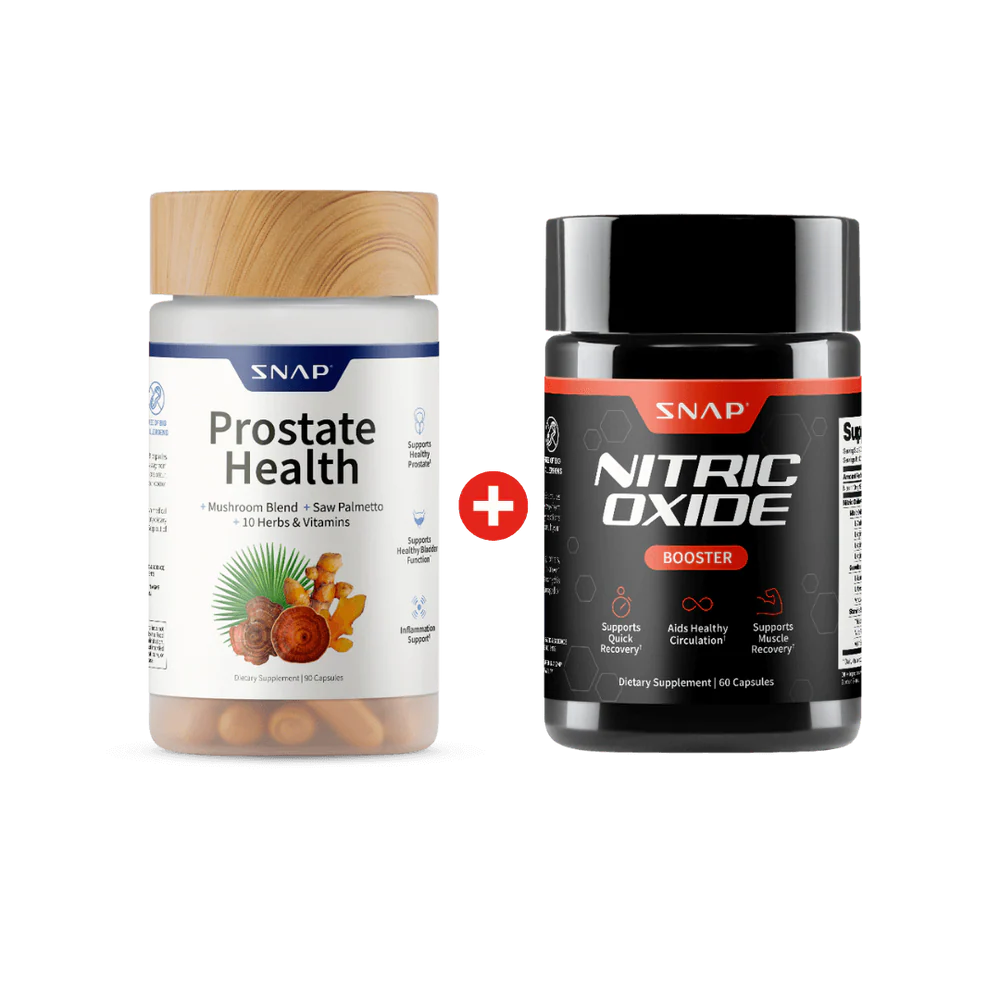 Snap Prostate Health + Snap Nitric Oxide Combo