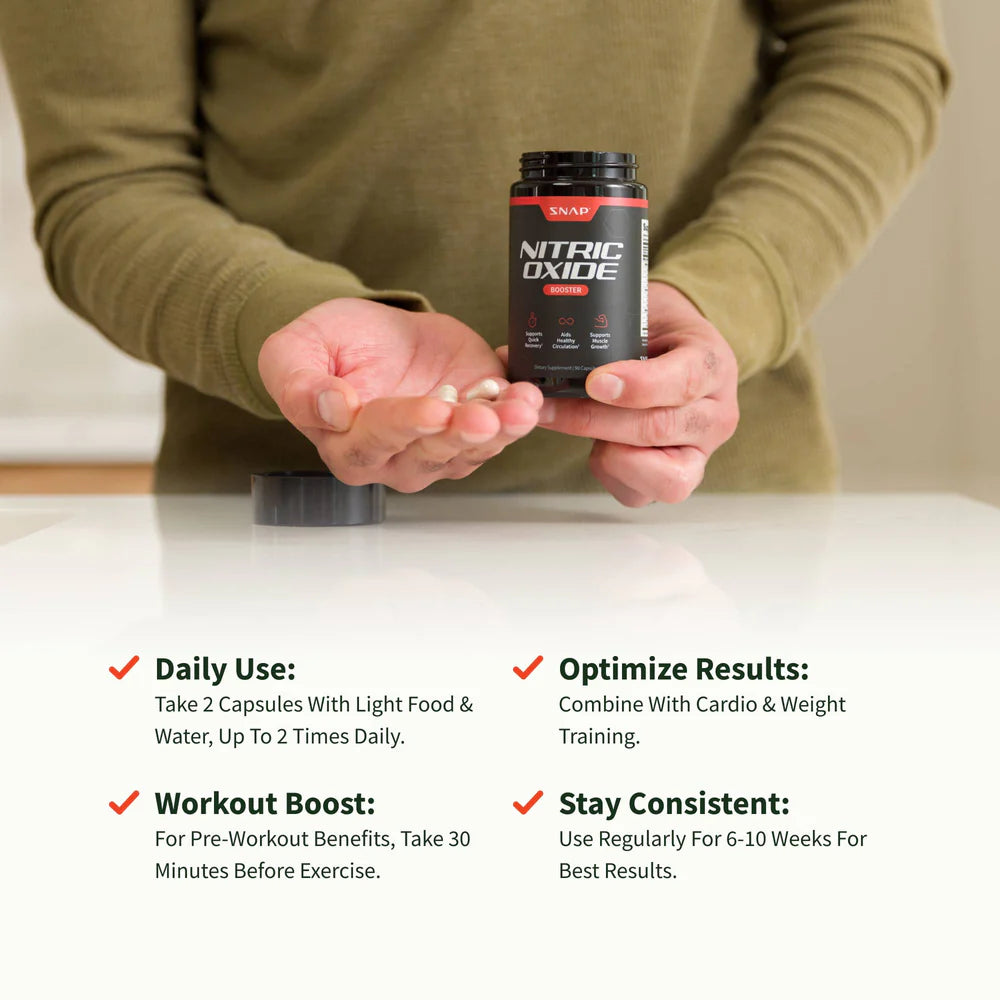 Snap Prostate Health + Snap Nitric Oxide Combo